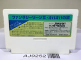 Fantasy Zone II 2 Opa Opa no Namida Nintendo Famicom NES Japan - AJ9252