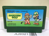 Mario Open Golf Nintendo Famicom NES Japan - AJ9321