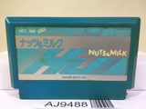 Nuts & Milk Nintendo Famicom NES Japan - AJ9488