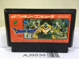 Dragon Quest III 3 Nintendo Famicom NES Japan - AJ9538
