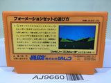Formation Z Nintendo Famicom NES Japan - AJ9660