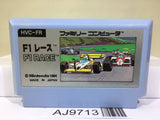 F1 Race Nintendo Famicom NES Japan - AJ9713