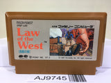 Law of the West Nintendo Famicom NES Japan - AJ9745