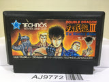 Double Dragon 3 Nintendo Famicom NES Japan - AJ9772