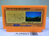 Formation Z Nintendo Famicom NES Japan - AJ9857