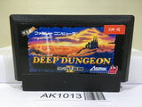 Deep Dungeon IV 4 Kuro no Youjutsushi Nintendo Famicom NES Japan - AK1013