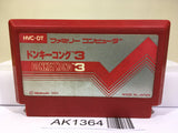 Donkey Kong 3 Nintendo Famicom NES Japan - AK1364