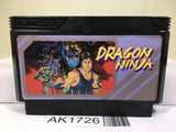 Dragon Ninja Nintendo Famicom NES Japan - AK1726
