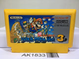 Super Mario Bros. 3 Nintendo Famicom NES Japan - AK1833