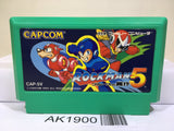 Rockman 5 Megaman Nintendo Famicom NES Japan - AK1900