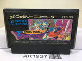 Dragon Quest 1 Nintendo Famicom NES Japan - AK1937