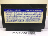 Family Pinball Nintendo Famicom NES Japan - AK1992