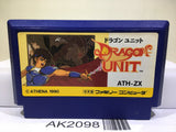 Castle of Dragon Dragon Unit Nintendo Famicom NES Japan - AK2098