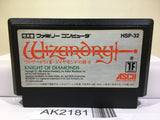 Wizardry III 3 Nintendo Famicom NES Japan - AK2181