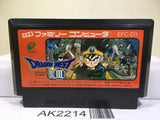 Dragon Quest III 3 Nintendo Famicom NES Japan - AK2214