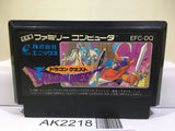 Dragon Quest 1 Nintendo Famicom NES Japan - AK2218