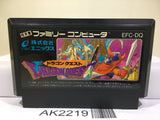 Dragon Quest 1 Nintendo Famicom NES Japan - AK2219