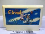 Wizards & Warriors Densetsu no Kishi Elrond Nintendo Famicom NES Japan - AK2229