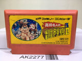 Takahashi Meijin no Boukenjima II 2 Nintendo Famicom NES Japan - AK2277