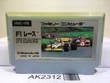 F1 Race Nintendo Famicom NES Japan - AK2312