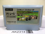 F1 Race Nintendo Famicom NES Japan - AK2314