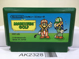 Mario Open Golf Nintendo Famicom NES Japan - AK2328