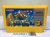 Super Mario Bros. 3 Nintendo Famicom NES Japan - AK2651 - Photo 1