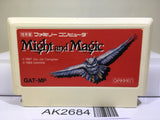 Might and Magic Nintendo Famicom NES Japan - AK2684 - Photo 1