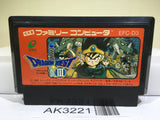 Dragon Quest III 3 Nintendo Famicom NES Japan - AK3221 - Photo 1