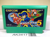 Rockman 5 Megaman Nintendo Famicom NES Japan - AK3417 - Photo 1