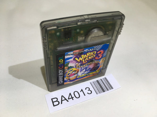 BA4013 Wario Land 3 Mario GameBoy Game Boy Japan