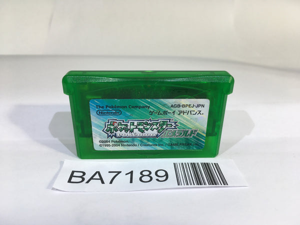 BA7189 Pokemon Emerald GameBoy Advance Japan