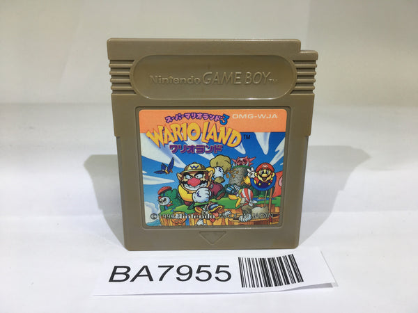 BA7955 Super Mario Land 3 Wario Land GameBoy Game Boy Japan