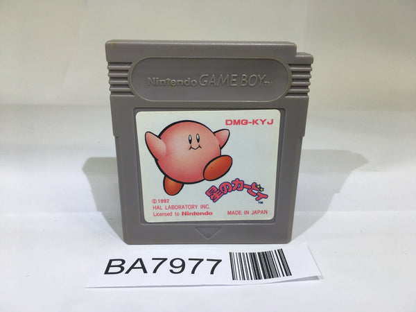 BA7977 Kirby Kirby's Dream Land GameBoy Game Boy Japan