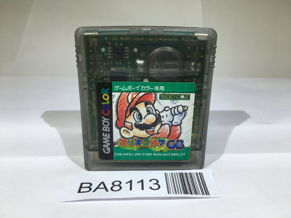 BA8113 Mario Golf GB GameBoy Game Boy Japan
