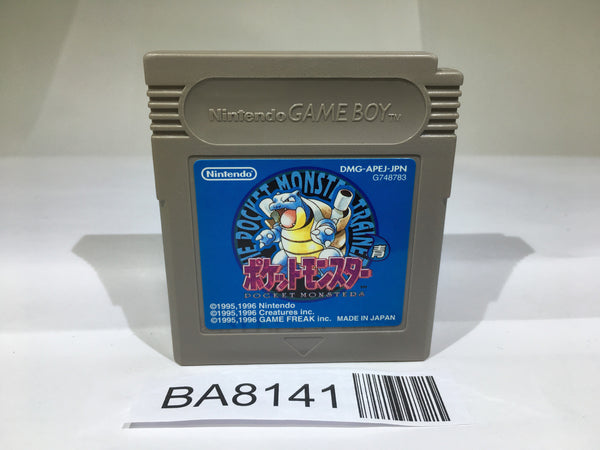 BA8141 Pokemon Blue GameBoy Game Boy Japan