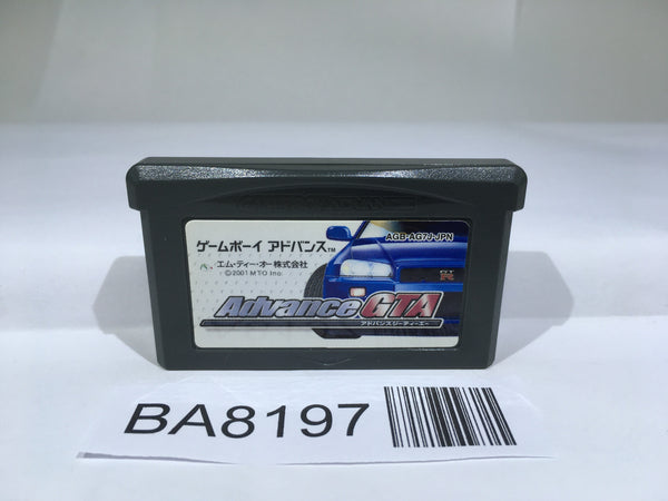BA8197 GT Advance Championship Racing Advance GTA GameBoy Advance Japan