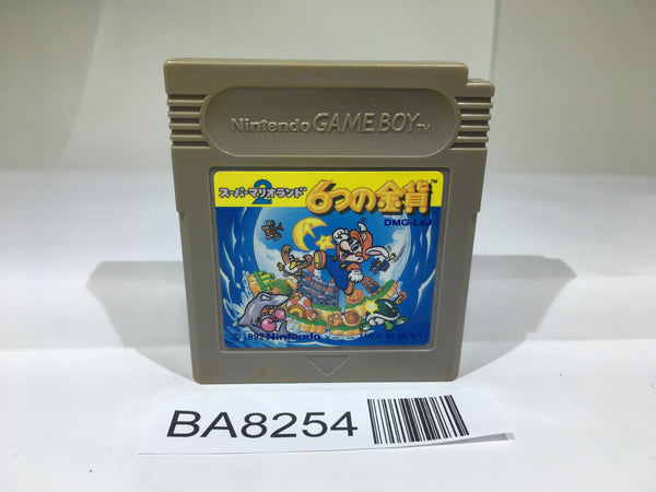 BA8254 Super Mario Land 2 6 Golden Coins GameBoy Game Boy Japan
