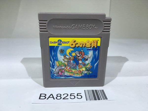 BA8255 Super Mario Land 2 6 Golden Coins GameBoy Game Boy Japan