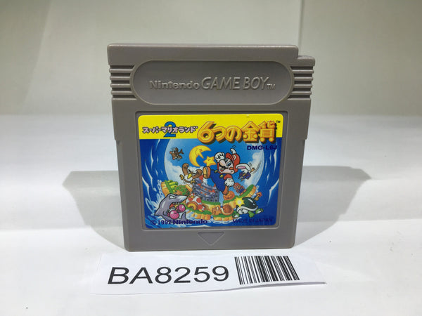 BA8259 Super Mario Land 2 6 Golden Coins GameBoy Game Boy Japan