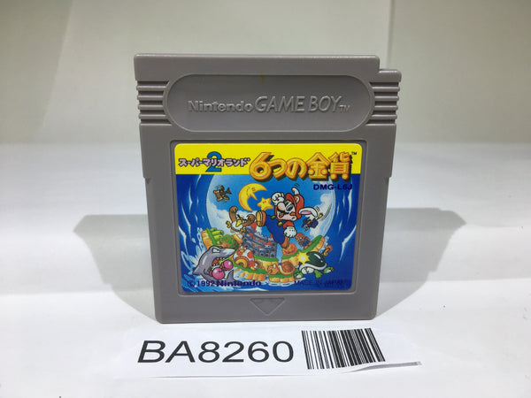BA8260 Super Mario Land 2 6 Golden Coins GameBoy Game Boy Japan