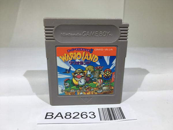 BA8263 Super Mario Land 3 Wario Land GameBoy Game Boy Japan
