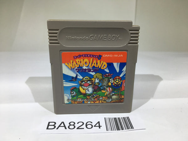BA8264 Super Mario Land 3 Wario Land GameBoy Game Boy Japan