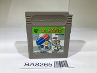 BA8265 Dr. Mario GameBoy Game Boy Japan
