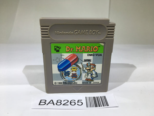 BA8265 Dr. Mario GameBoy Game Boy Japan