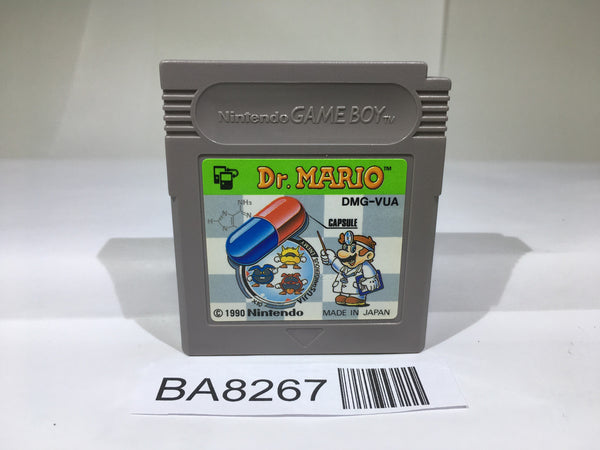 BA8267 Dr. Mario GameBoy Game Boy Japan
