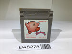 BA8278 Kirby Kirby's Dream Land GameBoy Game Boy Japan