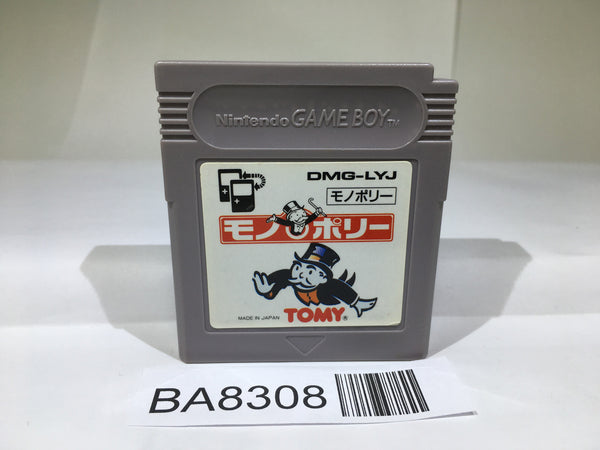 BA8308 Monopoly GameBoy Game Boy Japan