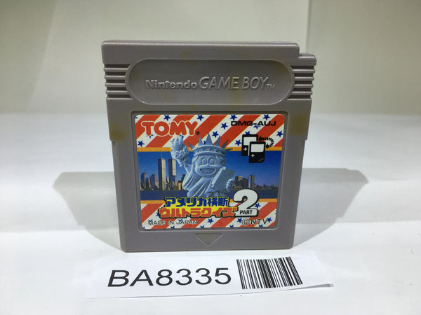 BA8335 Trans America Ultra Quiz Oudan 2 GameBoy Game Boy Japan