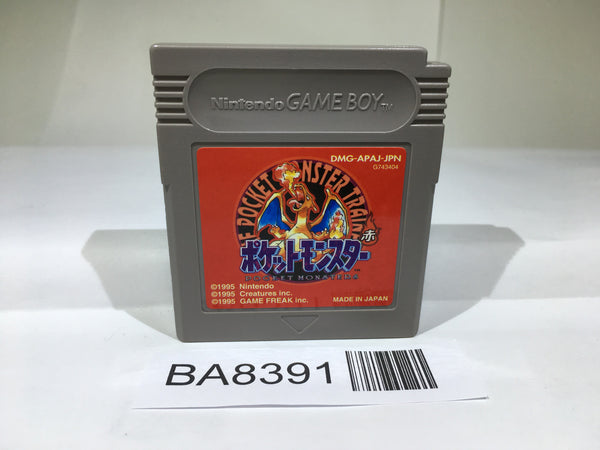 BA8391 Pokemon Red GameBoy Game Boy Japan